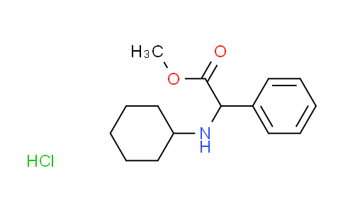 CAS No. 1609395-44-9, methyl (cyclohexylamino)(phenyl)acetate hydrochloride