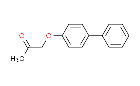 CAS No. 18859-38-6, 1-(biphenyl-4-yloxy)acetone