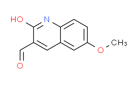CAS No. 123990-78-3, 2-hydroxy-6-methoxyquinoline-3-carbaldehyde