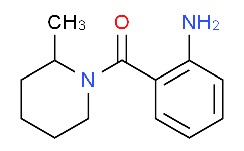 CAS No. 159180-70-8, 2-[(2-methyl-1-piperidinyl)carbonyl]aniline