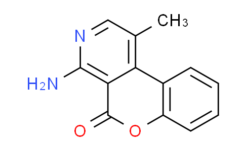 CAS No. 32644-30-7, 4-amino-1-methyl-5H-chromeno[3,4-c]pyridin-5-one
