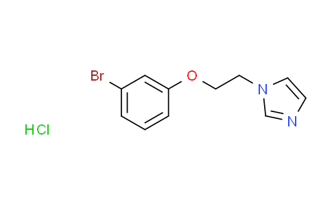 CAS No. 915920-40-0, 1-[2-(3-bromophenoxy)ethyl]-1H-imidazole hydrochloride
