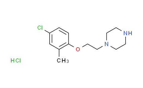 CAS No. 1609403-27-1, 1-[2-(4-chloro-2-methylphenoxy)ethyl]piperazine hydrochloride
