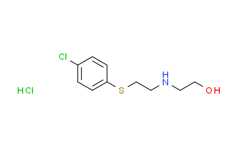 CAS No. 1609400-37-4, 2-({2-[(4-chlorophenyl)thio]ethyl}amino)ethanol hydrochloride