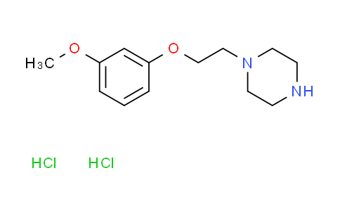 CAS No. 1609400-50-1, 1-[2-(3-methoxyphenoxy)ethyl]piperazine dihydrochloride