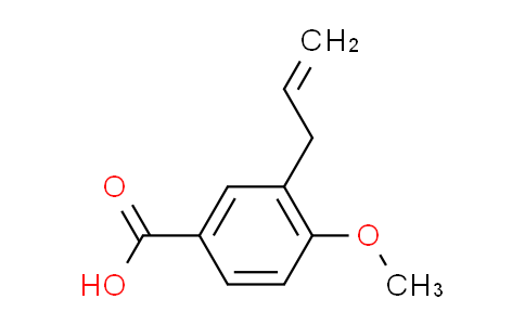 CAS No. 7501-09-9, 3-allyl-4-methoxybenzoic acid