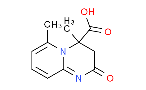 CAS No. 956783-58-7, 4,6-dimethyl-2-oxo-3,4-dihydro-2H-pyrido[1,2-a]pyrimidine-4-carboxylic acid