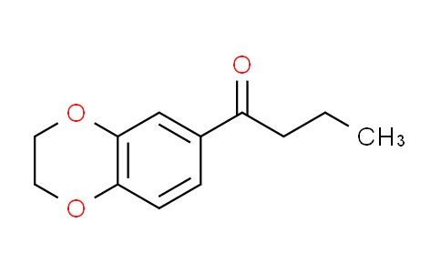 CAS No. 29668-47-1, 1-(2,3-dihydro-1,4-benzodioxin-6-yl)-1-butanone