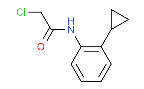 CAS No. 444066-96-0, 2-chloro-N-(2-cyclopropylphenyl)acetamide
