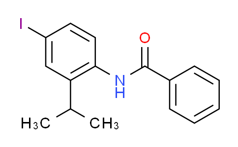 CAS No. 509114-15-2, N-(4-iodo-2-isopropylphenyl)benzamide