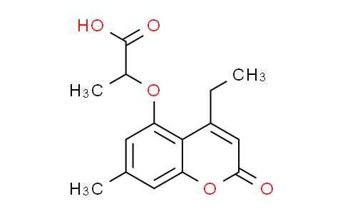 CAS No. 843621-27-2, 2-[(4-ethyl-7-methyl-2-oxo-2H-chromen-5-yl)oxy]propanoic acid