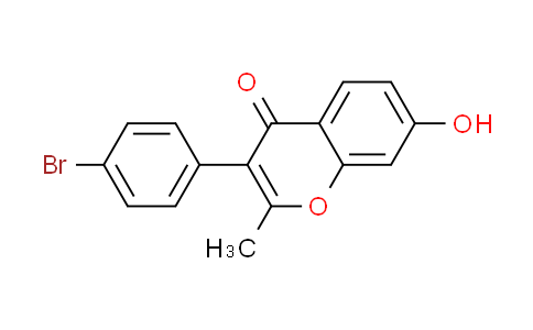 CAS No. 610758-58-2, 3-(4-bromophenyl)-7-hydroxy-2-methyl-4H-chromen-4-one