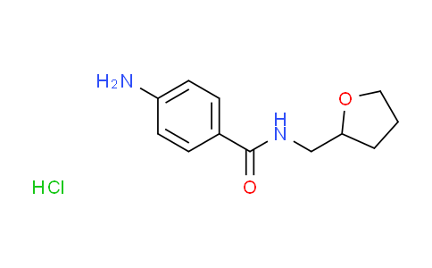 CAS No. 1158242-72-8, 4-amino-N-(tetrahydro-2-furanylmethyl)benzamide hydrochloride