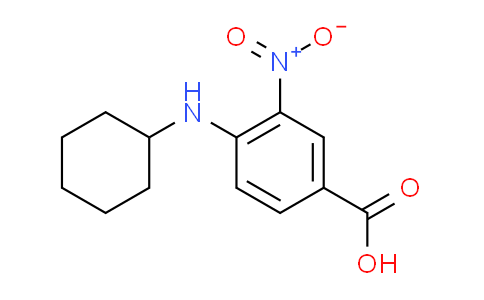 CAS No. 333340-82-2, 4-(cyclohexylamino)-3-nitrobenzoic acid