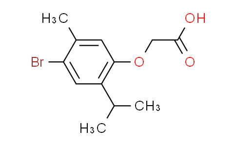 CAS No. 17693-39-9, (4-bromo-2-isopropyl-5-methylphenoxy)acetic acid