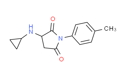 CAS No. 1008220-64-1, 3-(cyclopropylamino)-1-(4-methylphenyl)pyrrolidine-2,5-dione