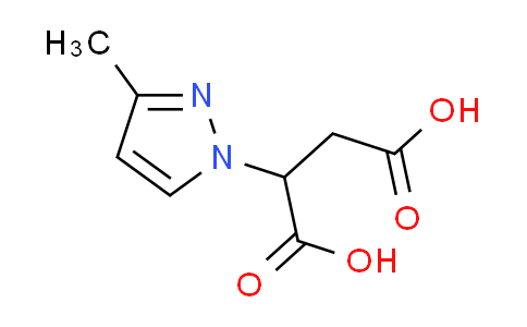 CAS No. 180741-28-0, 2-(3-methyl-1H-pyrazol-1-yl)succinic acid