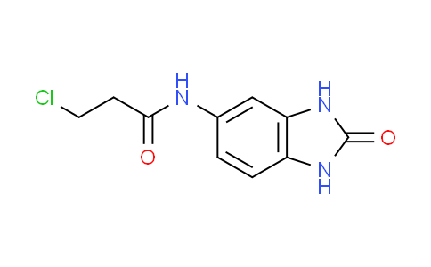 CAS No. 915920-69-3, 3-chloro-N-(2-oxo-2,3-dihydro-1H-benzimidazol-5-yl)propanamide