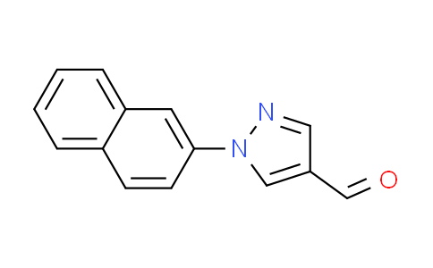 CAS No. 518023-77-3, 1-(2-naphthyl)-1H-pyrazole-4-carbaldehyde
