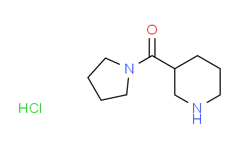 CAS No. 937724-81-7, 3-(1-pyrrolidinylcarbonyl)piperidine hydrochloride