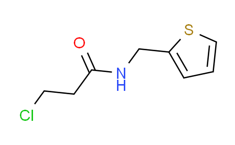 CAS No. 21403-26-9, 3-chloro-N-(2-thienylmethyl)propanamide
