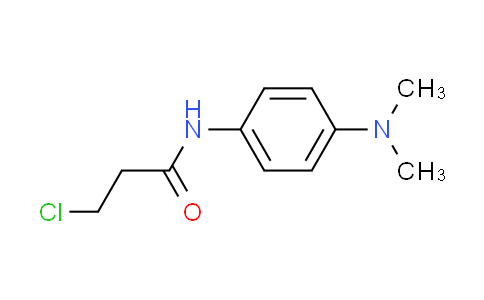 CAS No. 544667-97-2, 3-chloro-N-[4-(dimethylamino)phenyl]propanamide