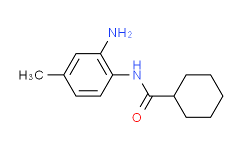 CAS No. 885559-69-3, N-(2-amino-4-methylphenyl)cyclohexanecarboxamide