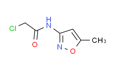 CAS No. 59826-53-8, 2-chloro-N-(5-methyl-3-isoxazolyl)acetamide