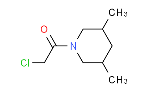 CAS No. 158890-34-7, 1-(chloroacetyl)-3,5-dimethylpiperidine
