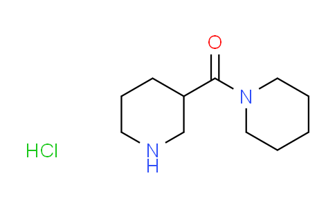 CAS No. 845885-83-8, 1-(3-piperidinylcarbonyl)piperidine hydrochloride