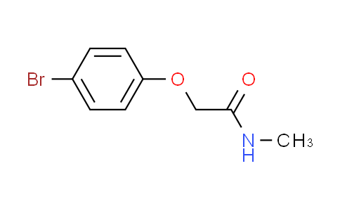 CAS No. 875621-88-8, 2-(4-bromophenoxy)-N-methylacetamide