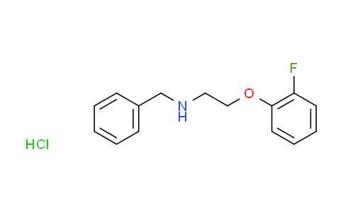 CAS No. 1609409-32-6, N-benzyl-2-(2-fluorophenoxy)ethanamine hydrochloride