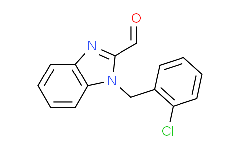 CAS No. 537010-38-1, 1-(2-chlorobenzyl)-1H-benzimidazole-2-carbaldehyde