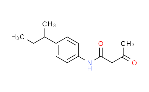 CAS No. 690991-18-5, N-(4-sec-butylphenyl)-3-oxobutanamide