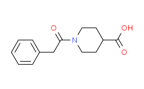 CAS No. 26965-32-2, 1-(phenylacetyl)piperidine-4-carboxylic acid