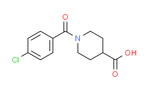 CAS No. 379724-54-6, 1-(4-chlorobenzoyl)piperidine-4-carboxylic acid