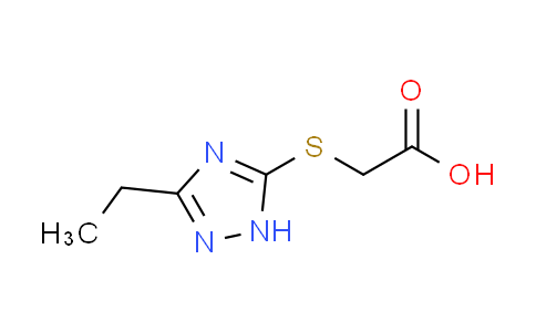 CAS No. 371126-60-2, [(3-ethyl-1H-1,2,4-triazol-5-yl)thio]acetic acid