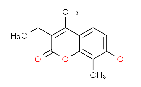 CAS No. 31575-15-2, 3-ethyl-7-hydroxy-4,8-dimethyl-2H-chromen-2-one