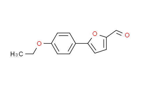CAS No. 110360-10-6, 5-(4-ethoxyphenyl)-2-furaldehyde