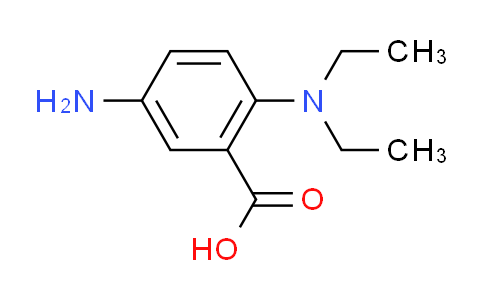 CAS No. 165662-26-0, 5-amino-2-(diethylamino)benzoic acid