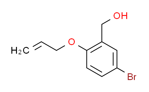 CAS No. 187230-43-9, [2-(allyloxy)-5-bromophenyl]methanol