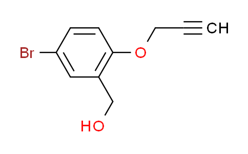CAS No. 693806-45-0, [5-bromo-2-(2-propyn-1-yloxy)phenyl]methanol