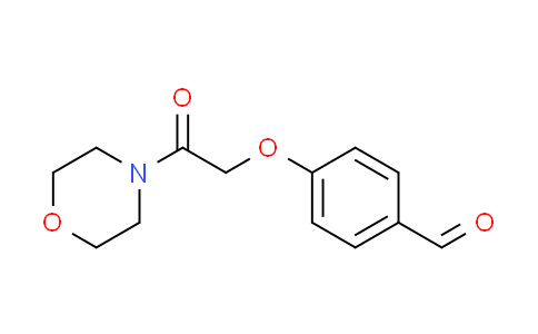 CAS No. 30817-36-8, 4-[2-(4-morpholinyl)-2-oxoethoxy]benzaldehyde