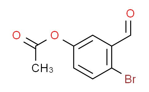 CAS No. 915920-73-9, 4-bromo-3-formylphenyl acetate