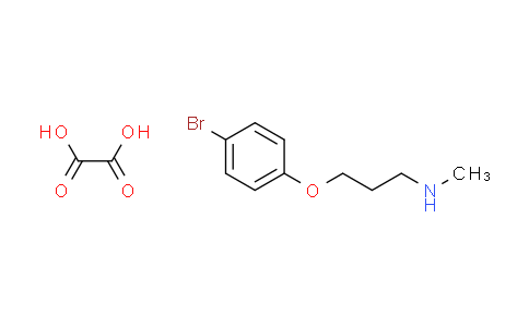 CAS No. 915922-44-0, [3-(4-bromophenoxy)propyl]methylamine oxalate