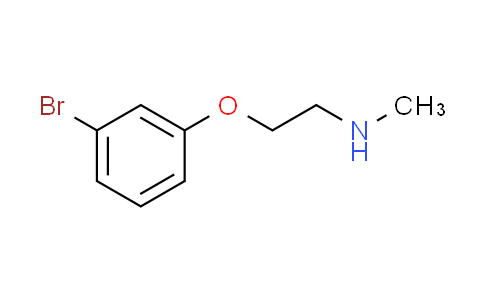 CAS No. 100607-15-6, 2-(3-bromophenoxy)-N-methylethanamine