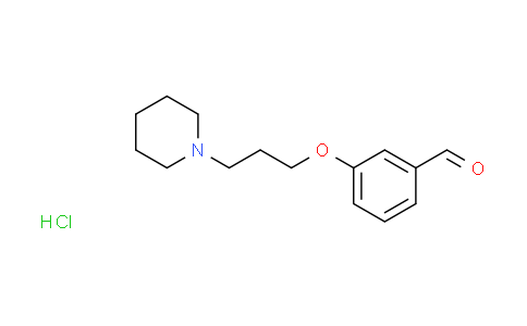 CAS No. 1203800-30-9, 3-[3-(1-piperidinyl)propoxy]benzaldehyde hydrochloride
