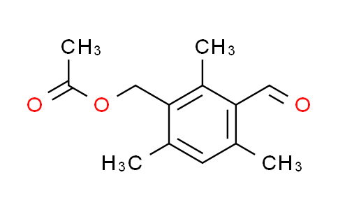 CAS No. 137380-48-4, 3-formyl-2,4,6-trimethylbenzyl acetate