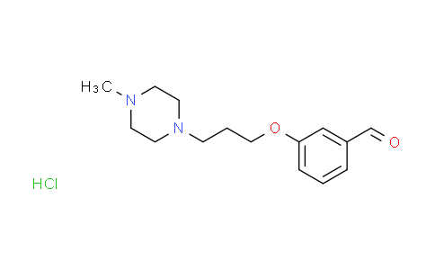 CAS No. 1203800-25-2, 3-[3-(4-methyl-1-piperazinyl)propoxy]benzaldehyde hydrochloride