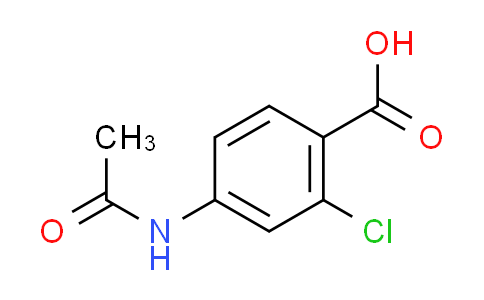 CAS No. 38667-55-9, 4-(acetylamino)-2-chlorobenzoic acid